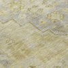 Piper Looms Chantille Border ACN1918 Gold Machine Washable Area Rug Swatch Image