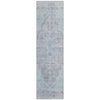 Piper Looms Chantille Border ACN1918 Gray Machine Washable Area Rug Runner Main Image