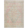 Piper Looms Chantille Border ACN1918 Pink Machine Washable Area Rug main image