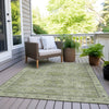 Piper Looms Chantille Border ACN1919 Aloe Machine Washable Area Rug Outdoor Lifestyle Image Feature