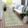 Piper Looms Chantille Border ACN1919 Aloe Machine Washable Area Rug Runner Outdoor Lifestyle Image Feature