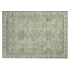 Piper Looms Chantille Border ACN1919 Aloe Machine Washable Area Rug Scatter Main Image