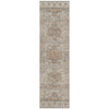 Piper Looms Chantille Border ACN1919 Beige Machine Washable Area Rug Runner Main Image