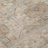 Piper Looms Chantille Border ACN1919 Beige Machine Washable Area Rug Swatch Image