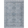 Piper Looms Chantille Border ACN1919 Blue Machine Washable Area Rug main image