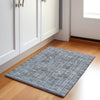 Piper Looms Chantille Border ACN1920 Chocolate Machine Washable Area Rug Scatter Lifestyle Image Feature