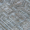 Piper Looms Chantille Border ACN1920 Chocolate Machine Washable Area Rug Swatch Image