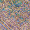 Piper Looms Chantille Border ACN1920 Orange Machine Washable Area Rug Swatch Image
