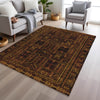 Piper Looms Chantille Border ACN1920 Paprika Machine Washable Area Rug Lifestyle Image Feature