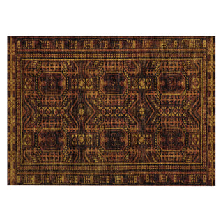 Piper Looms Chantille Border ACN1920 Paprika Machine Washable Area Rug Scatter Main Image