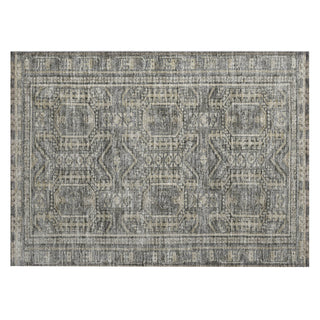 Piper Looms Chantille Border ACN1920 Pewter Machine Washable Area Rug Scatter Main Image
