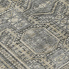 Piper Looms Chantille Border ACN1920 Pewter Machine Washable Area Rug Swatch Image