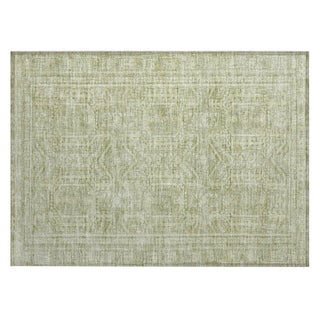 Piper Looms Chantille Border ACN1920 Sage Machine Washable Area Rug Scatter Main Image