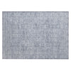 Piper Looms Chantille Border ACN1920 Sky Machine Washable Area Rug Scatter Main Image
