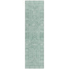 Piper Looms Chantille Border ACN1920 Teal Machine Washable Area Rug Runner Main Image