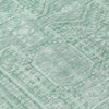 Piper Looms Chantille Border ACN1920 Teal Machine Washable Area Rug Swatch Image