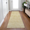 Piper Looms Chantille Border ACN1920 Wheat Machine Washable Area Rug Runner Lifestyle Image Feature