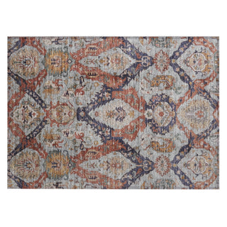 Piper Looms Chantille Panels ACN1921 Blue Machine Washable Area Rug Scatter Main Image