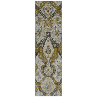 Piper Looms Chantille Panels ACN1921 Brown Machine Washable Area Rug Runner Main Image