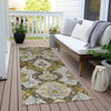Piper Looms Chantille Panels ACN1921 Brown Machine Washable Area Rug Runner Outdoor Lifestyle Image Feature