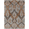 Piper Looms Chantille Panels ACN1921 Paprika Machine Washable Area Rug main image
