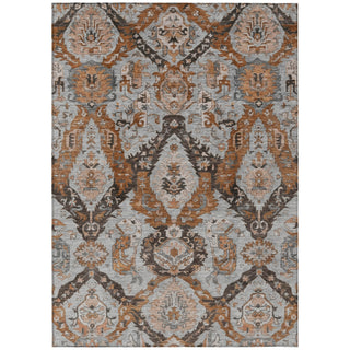 Piper Looms Chantille Panels ACN1921 Paprika Machine Washable Area Rug main image