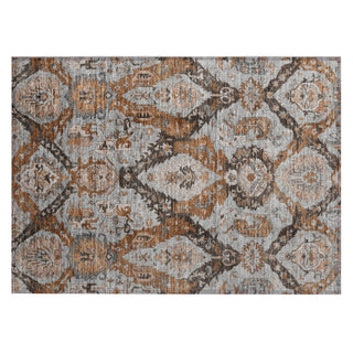 Piper Looms Chantille Panels ACN1921 Paprika Machine Washable Area Rug Scatter Main Image