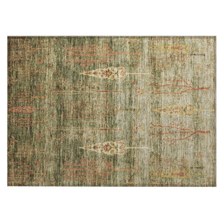 Piper Looms Chantille Floral ACN1922 Aloe Machine Washable Area Rug Scatter Main Image