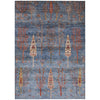 Piper Looms Chantille Floral ACN1922 Blue Machine Washable Area Rug main image