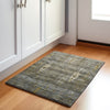 Piper Looms Chantille Floral ACN1922 Pewter Machine Washable Area Rug Scatter Lifestyle Image Feature