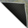 Piper Looms Chantille Panels ACN1923 Blue Machine Washable Area Rug Backing Image