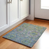 Piper Looms Chantille Panels ACN1923 Blue Machine Washable Area Rug Scatter Lifestyle Image Feature