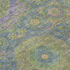 Piper Looms Chantille Panels ACN1923 Blue Machine Washable Area Rug Swatch Image