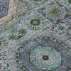 Piper Looms Chantille Panels ACN1923 Green Machine Washable Area Rug Swatch Image