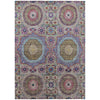 Piper Looms Chantille Panels ACN1923 Purple Machine Washable Area Rug main image