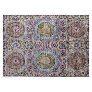 Piper Looms Chantille Panels ACN1923 Purple Machine Washable Area Rug Scatter Main Image