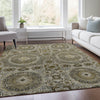 Piper Looms Chantille Panels ACN1923 Taupe Machine Washable Area Rug Lifestyle Image Feature