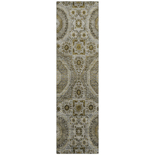 Piper Looms Chantille Panels ACN1923 Taupe Machine Washable Area Rug Runner Main Image