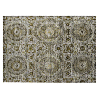 Piper Looms Chantille Panels ACN1923 Taupe Machine Washable Area Rug Scatter Main Image