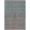 Piper Looms Chantille Panels ACN1923 Teal Machine Washable Area Rug main image