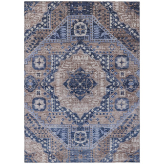 Piper Looms Chantille Diamond ACN1924 Brown Machine Washable Area Rug main image