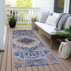 Piper Looms Chantille Diamond ACN1924 Brown Machine Washable Area Rug Runner Outdoor Lifestyle Image Feature