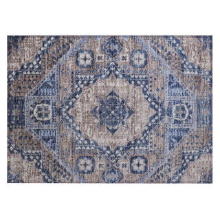 Piper Looms Chantille Diamond ACN1924 Brown Machine Washable Area Rug Scatter Main Image