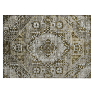 Piper Looms Chantille Diamond ACN1924 Khaki Machine Washable Area Rug Scatter Main Image
