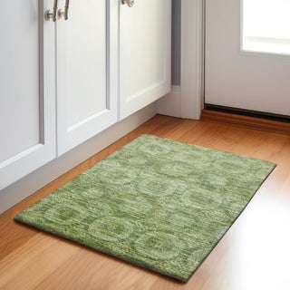 Piper Looms Chantille Panels ACN1925 Aloe Machine Washable Area Rug Scatter Lifestyle Image Feature