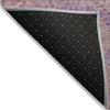 Piper Looms Chantille Panels ACN1925 Blush Machine Washable Area Rug Backing Image