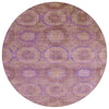 Piper Looms Chantille Panels ACN1925 Blush Machine Washable Area Rug Round Main Image