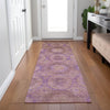 Piper Looms Chantille Panels ACN1925 Blush Machine Washable Area Rug Runner Lifestyle Image Feature