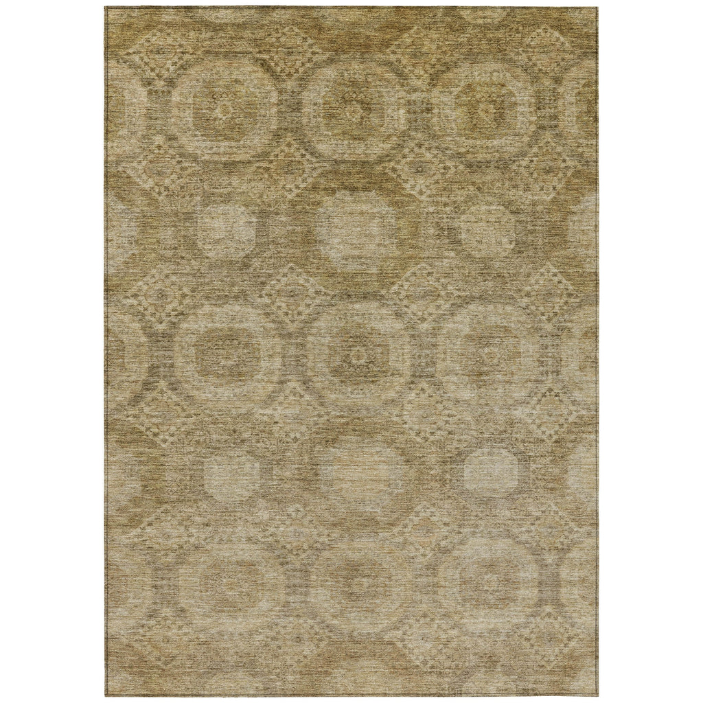 Piper Looms Chantille Panels ACN1925 Brown Machine Washable Area Rug main image