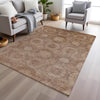 Piper Looms Chantille Panels ACN1925 Copper Machine Washable Area Rug Lifestyle Image Feature